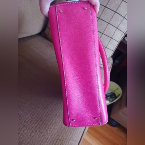 Kate Spade Vibrant Pink Tote- EUC - Picture 5 of 9